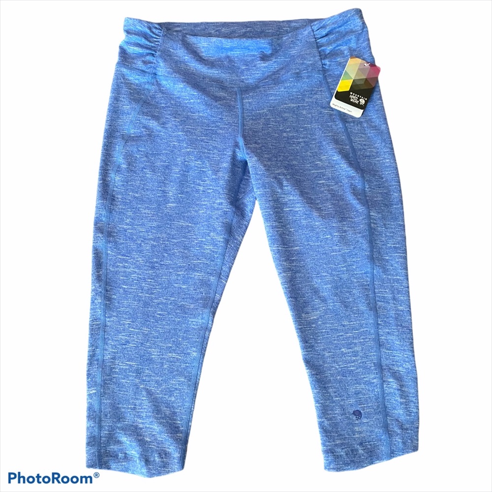 Mountain HardWear Yoga Capri Pants Blue Sz Medium